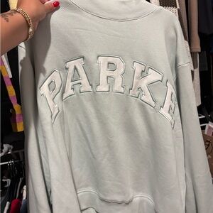Parke mock neck sweatshirt